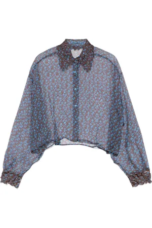 ERMANNO SCERVINO Blommig skjorta