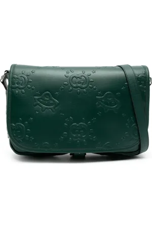 Gucci Axelväska med präglad logotyp