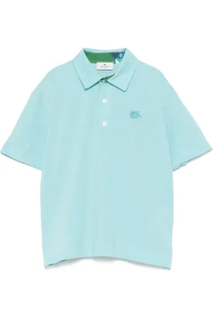 Etro Pegaso pikétröja med brodyr