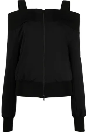 YOHJI YAMAMOTO Beskuren topp med lågt skurna axlar