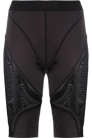 Alexander McQueen Bikershorts med panel