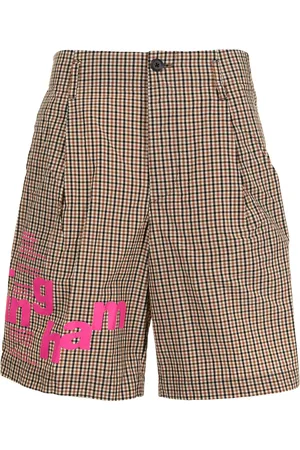 Kolor Skotskrutiga shorts