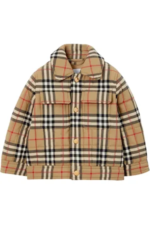 Burberry Vintagerutig quiltad jacka