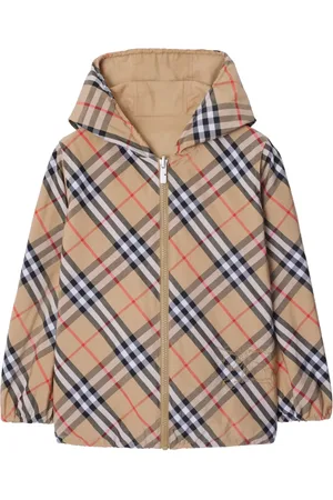Burberry Vändbar rutig jacka