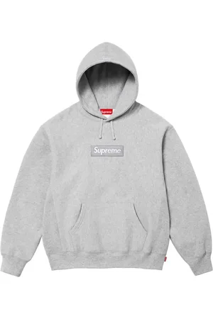 Supreme Hoodie med logotyp