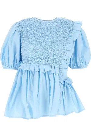 Cecilie Bahnsen Blus med puffärm