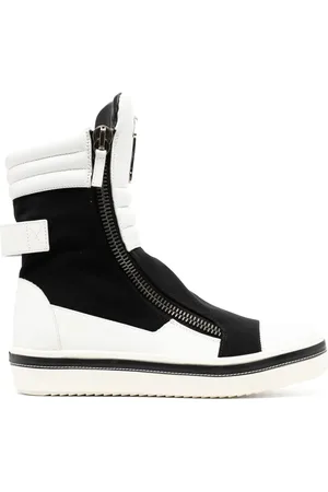Giuseppe Zanotti Höga sneakers med panel