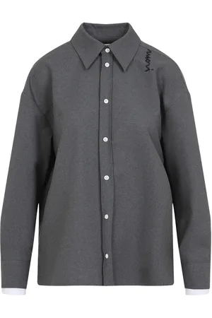 Marni Skjorta med broderad logotyp