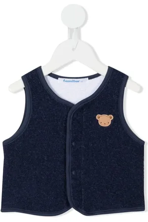 Familiar Teddy väst med brodyr
