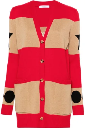 Max Mara Valido randig kofta från 1951