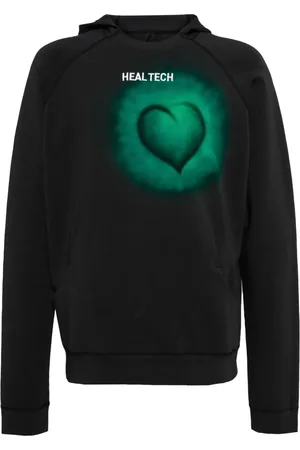 DOUBLET Healtech hoodie med tryck