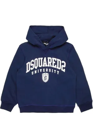 Dsquared2 Hoodie med logotyp