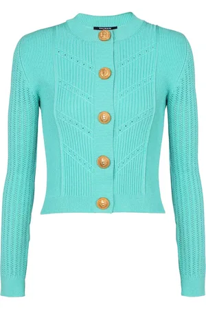 Balmain Kofta med präglad knapp