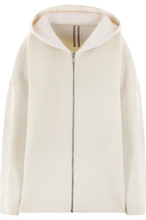 Rick Owens Lång kofta med dragkedja