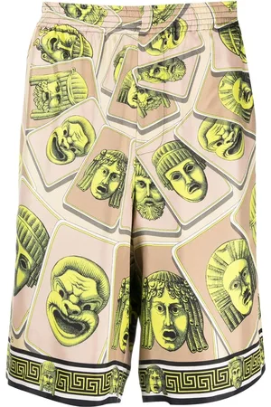 VERSACE Le Maschere sidenshorts