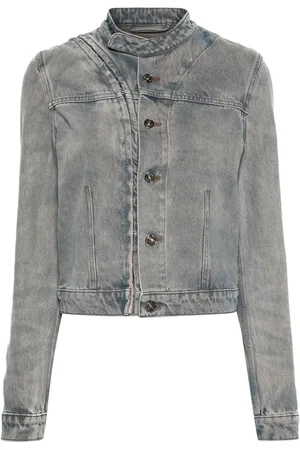 Y / PROJECT Jeansjacka med dubbel öppning