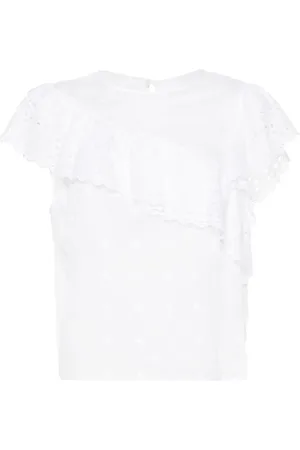 Marant Etoile Blus med engelsk brodyr