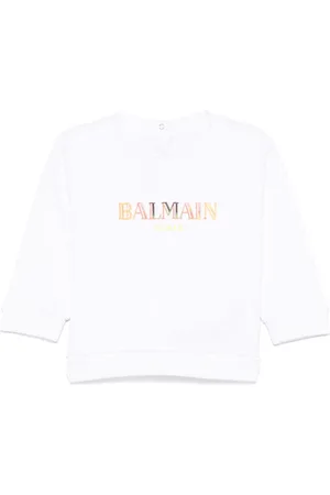 Balmain Sweatshirt med broderad logotyp