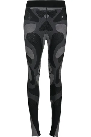 HELIOT EMIL Leggings med kontrasterande midjeband