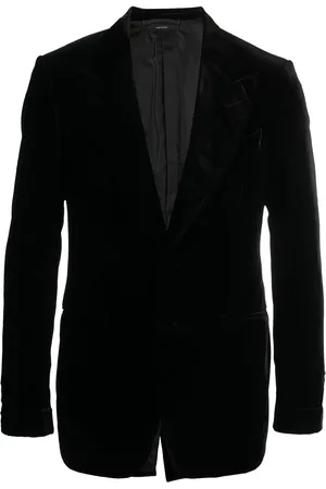 Tom Ford Enkelknäppt sammetsblazer