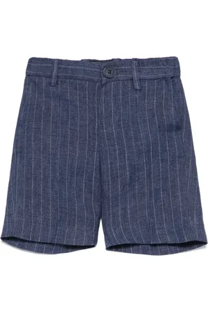 FAY Kritstrecksrandiga shorts