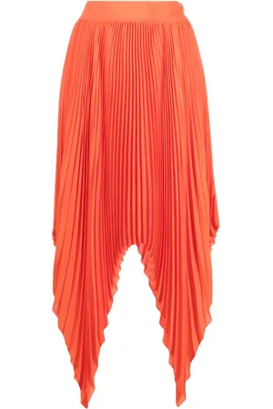 Styland Asymmetrisk plisserad kjol