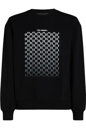 Karl Lagerfeld Sweatshirt med monogram