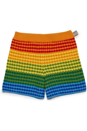 Nº21 Stickade bomullsshorts