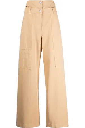 SYSTEM Slacks med skiktad midja