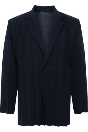 Issey Miyake Edge Ensemble plisserad blazer