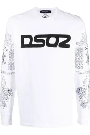 Dsquared2 Sweatshirt med sliten logotyp