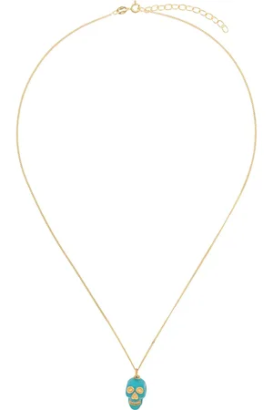 TRUE ROCKS Halsband med dödskallehänge