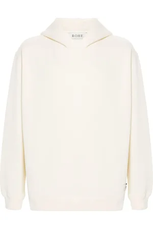 Rohe Hoodie med logotypetikett