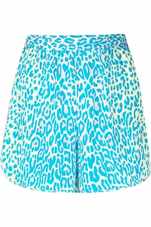Stella McCartney Leopardmönstrade shorts