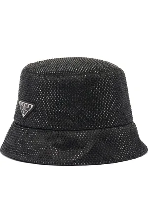 Prada Strassprydd fiskehatt