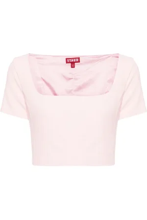 Staud Kort blus med fyrkantig ringning