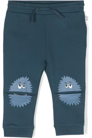 Stella McCartney Mjukisbyxor med grafiskt tryck
