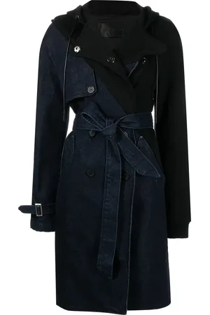 RTA Belinda trenchcoat i denim