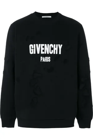 Givenchy Tröja med sliten logotyp