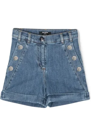 Balmain Jeansshorts med dragkedja
