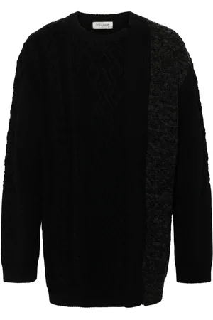 YOHJI YAMAMOTO Kabelstickad tröja