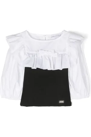 MONNALISA Blus med volangdetalj