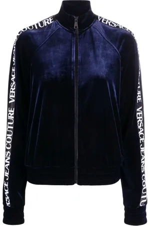 VERSACE Sweatshirt med dragkedja