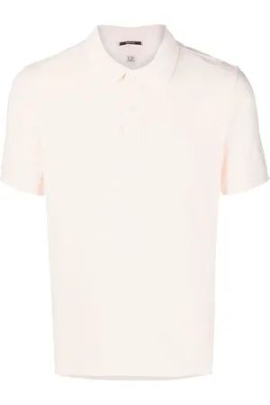 C.P. Company Pikétröja med broderad logotyp