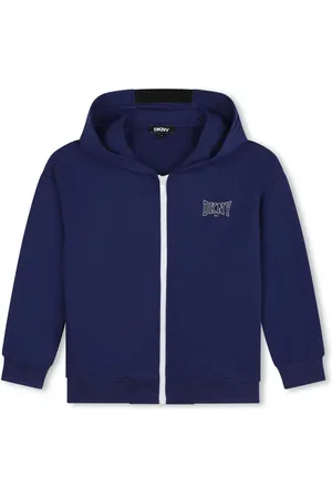 DKNY Hoodie med logotyp