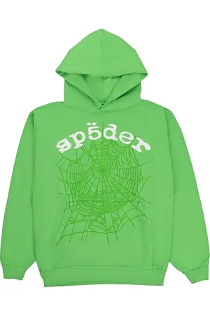 Sp5der OG Web V2 Green hoodie