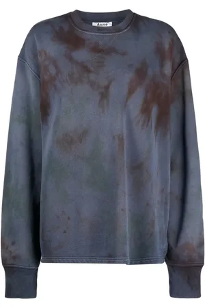 Stain Shade Batikmönstrad tröja