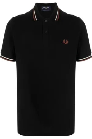 Fred Perry Pikétröja med broderad logotyp