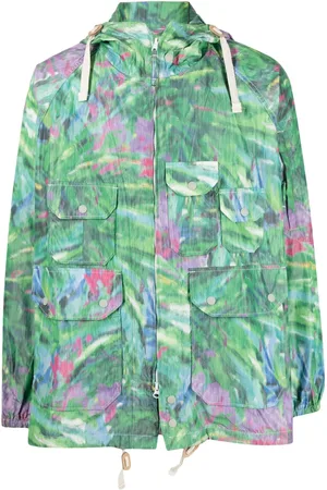 ENGINEERED GARMENTS Lättviktsjacka med abstrakt tryck