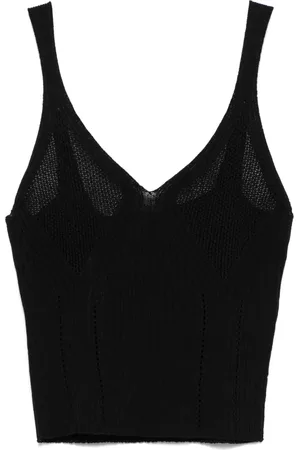 Twin-Set Stickat linne